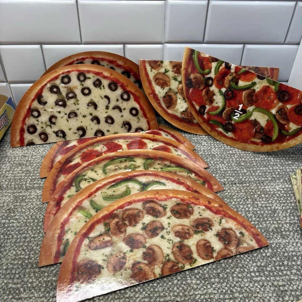 Pizza Fractions Fun Learning Resources Game Homeschool Math 100%‎ Complete